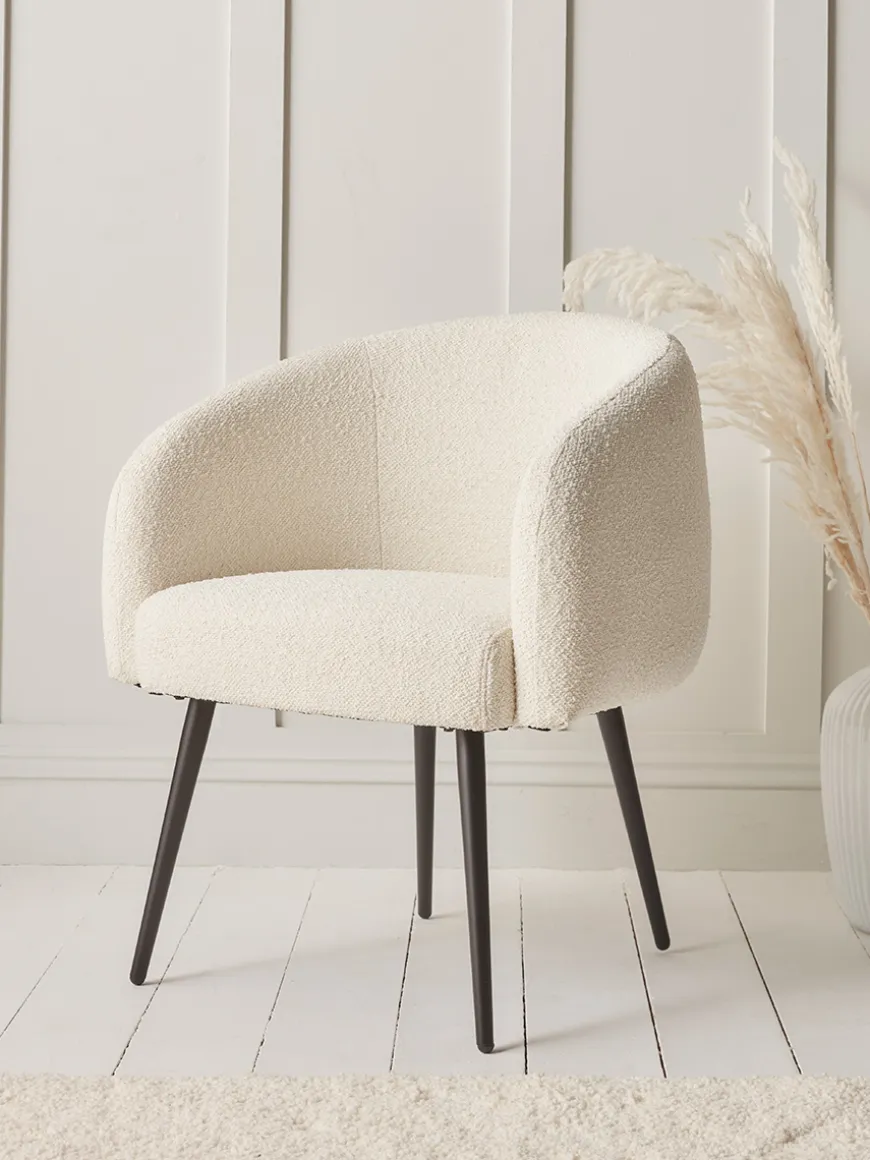 Bouclé Tub Chair