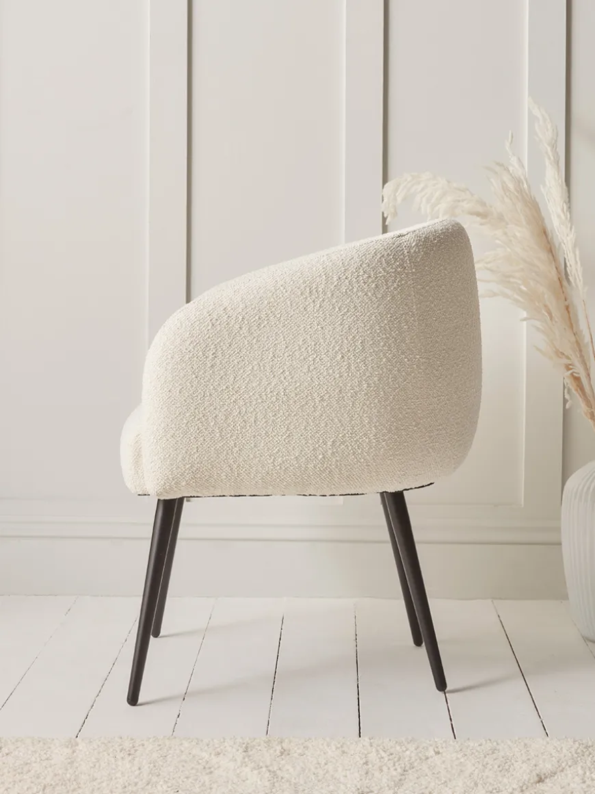 Bouclé Tub Chair