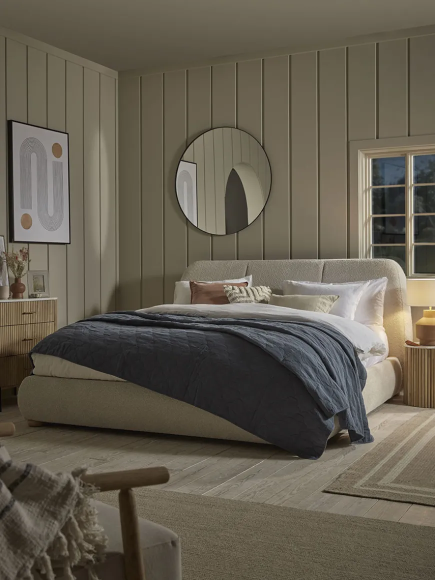 Boucle Bed - King Size