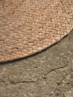 Braided Jute Oval Doormat