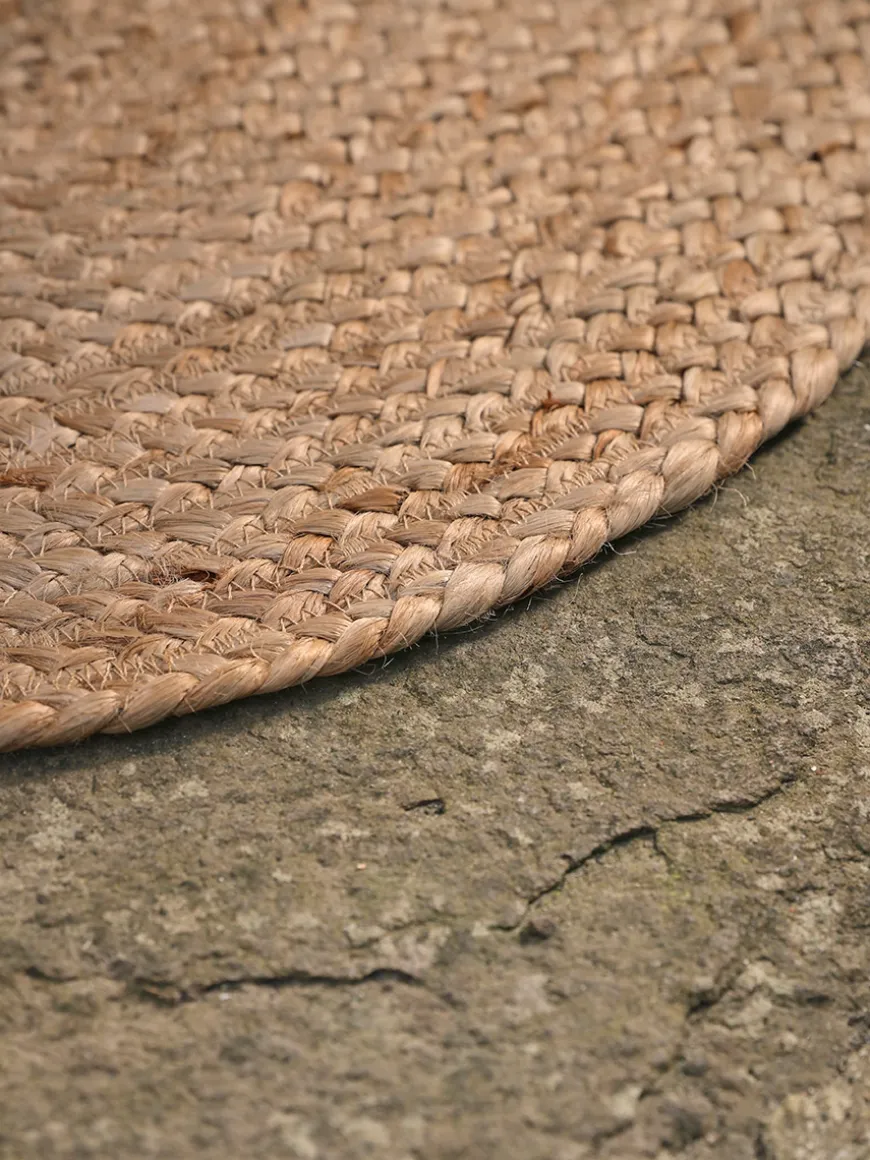 Braided Jute Oval Doormat
