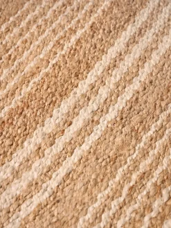 Braided Jute Stripe Doormat - Double