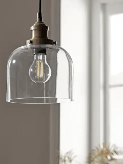 Brass & Glass Pendant