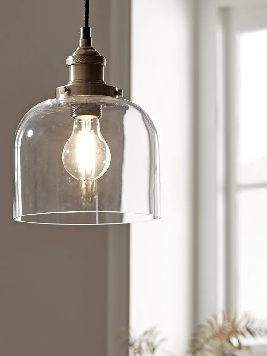 Brass & Glass Pendant