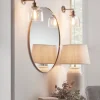 Brass & Glass Wall Light