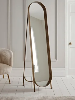 Brushed Gold Full Length Mirror