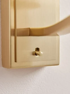 Brushed Gold Wall Light