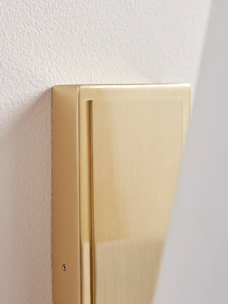 Brushed Gold Wall Light