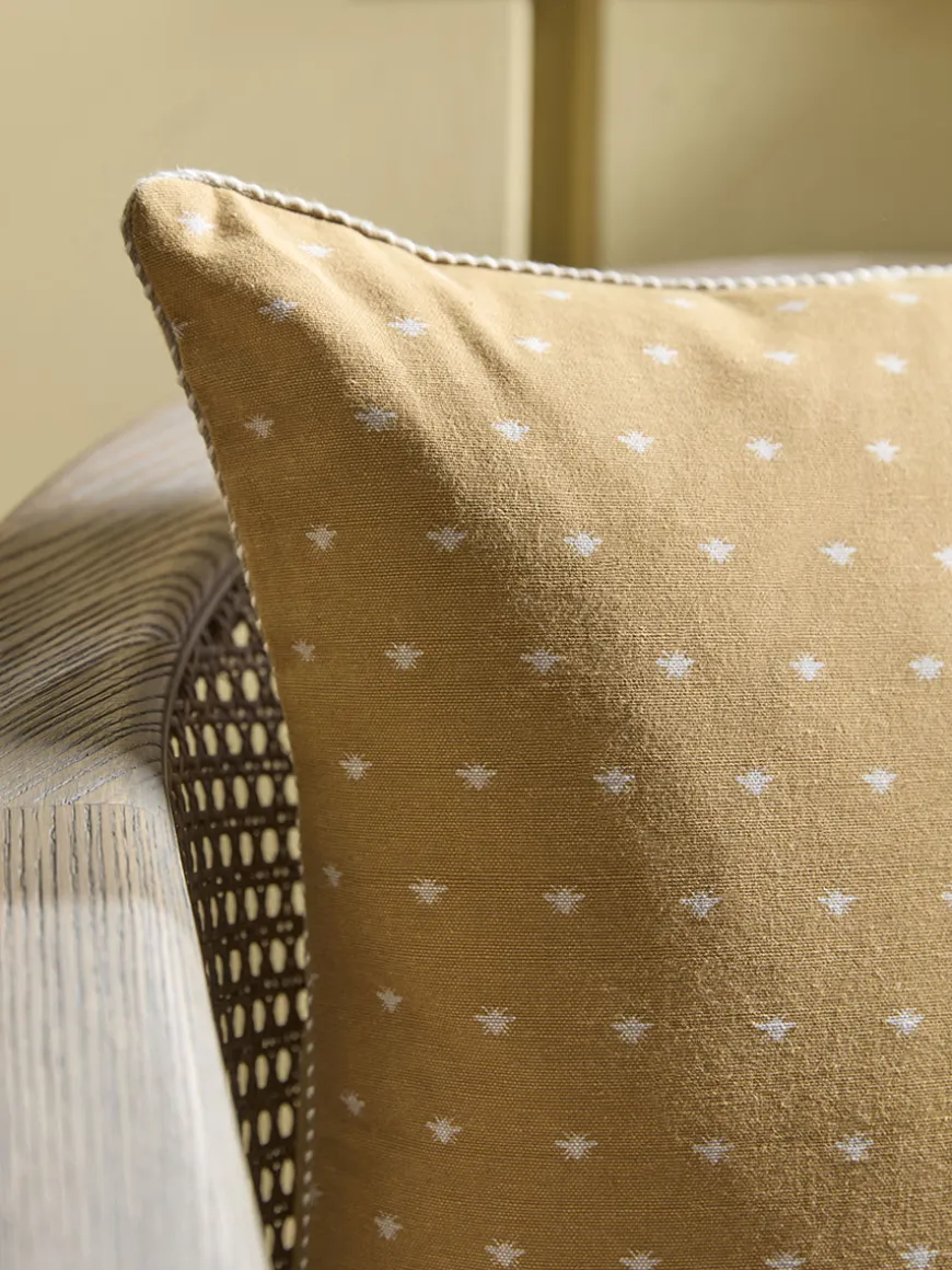 Bumble Bee Cushion - Ochre