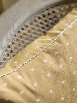Bumble Bee Cushion - Ochre