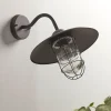 Cage Swan Neck Wall Light