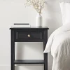 Camille Bedside Table - Black