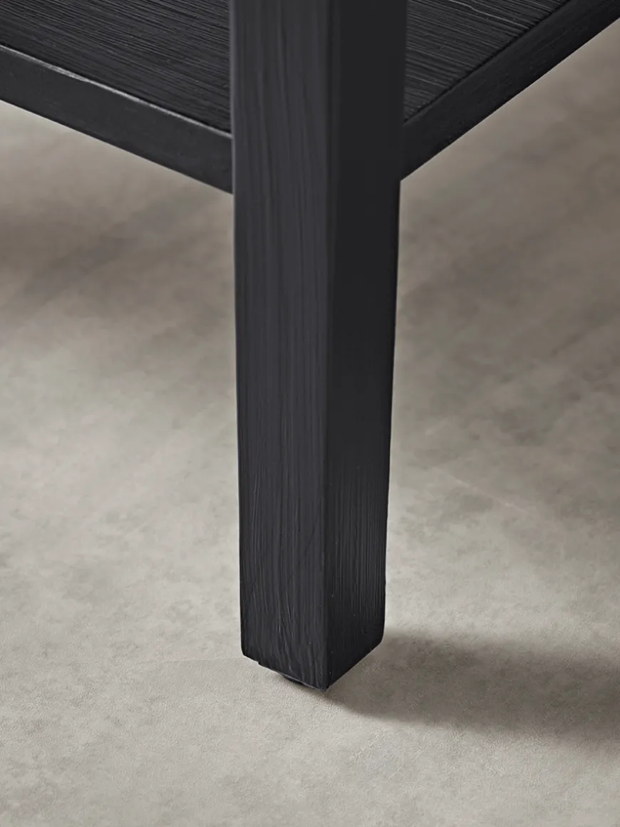 Camille Bedside Table - Black