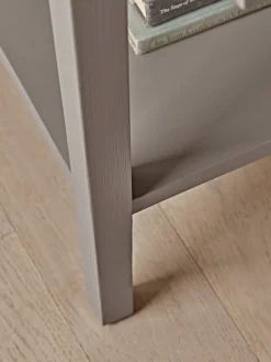 Camille Bedside Table - Grey