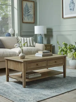 Camille Coffee Table - Limewashed