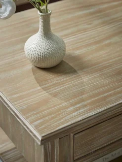 Camille Coffee Table - Limewashed
