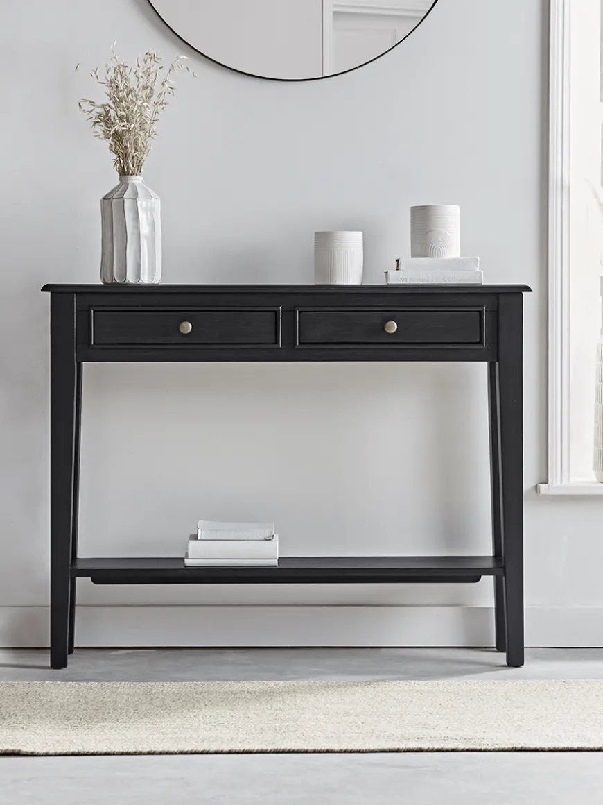 Camille Console Table - Black