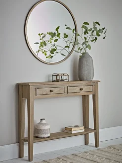 Camille Console Table - Limewashed