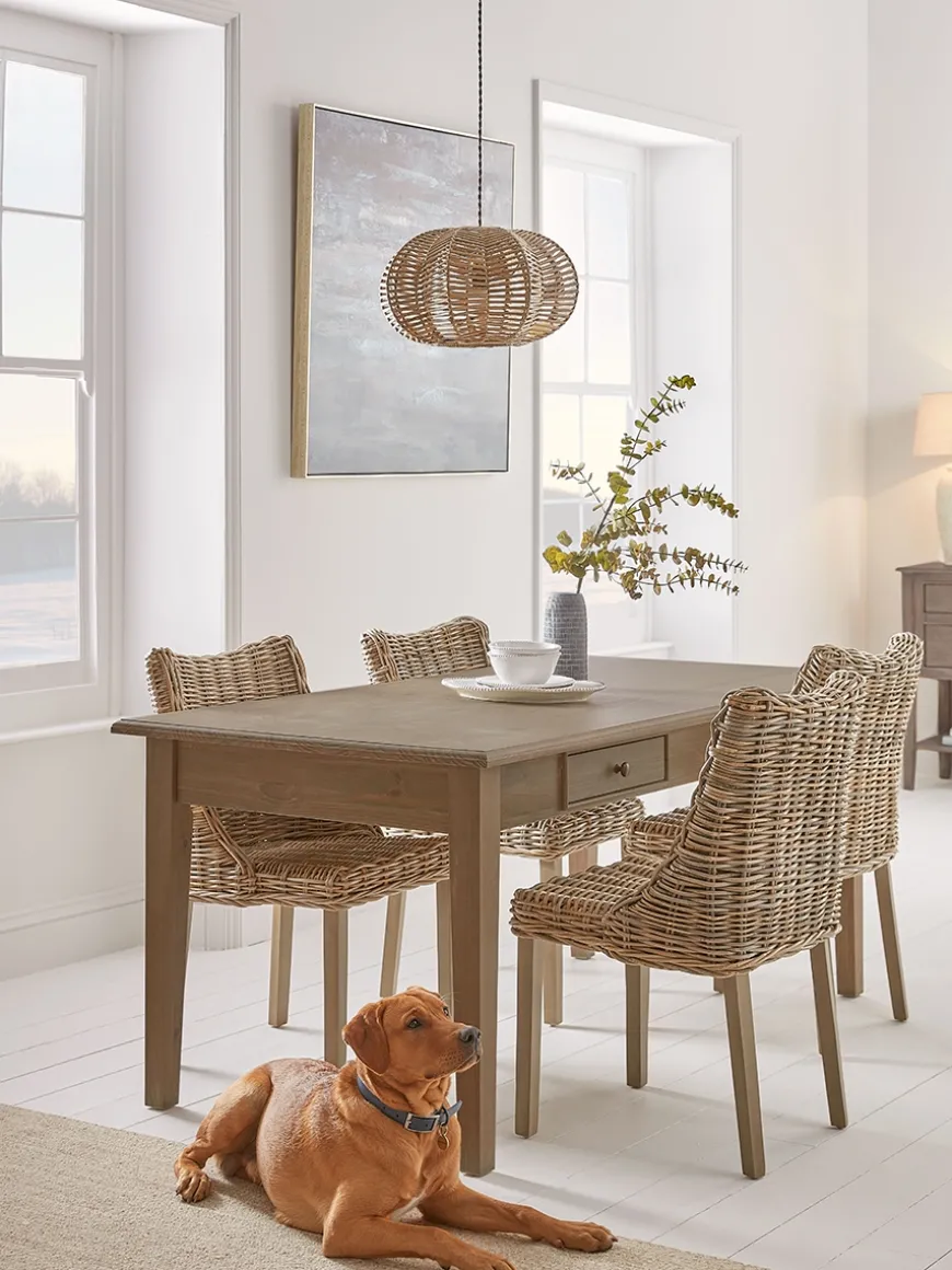 Camille Dining Table - Limewashed