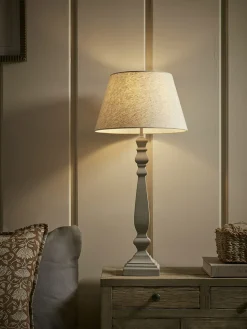Carved Table Lamp