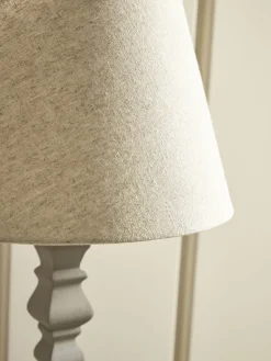 Carved Table Lamp
