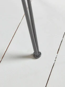 Chevron Flat Rattan Counter Stool