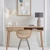 Chevron Oak Desk