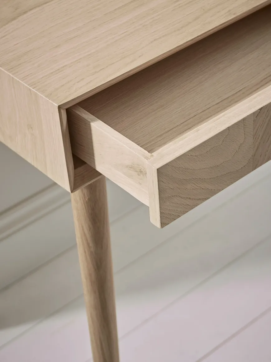 Chevron Oak Desk
