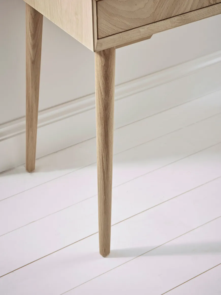 Chevron Oak Desk