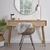 Chevron Oak Dressing Table