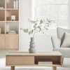 Chevron Oak Storage Coffee Table