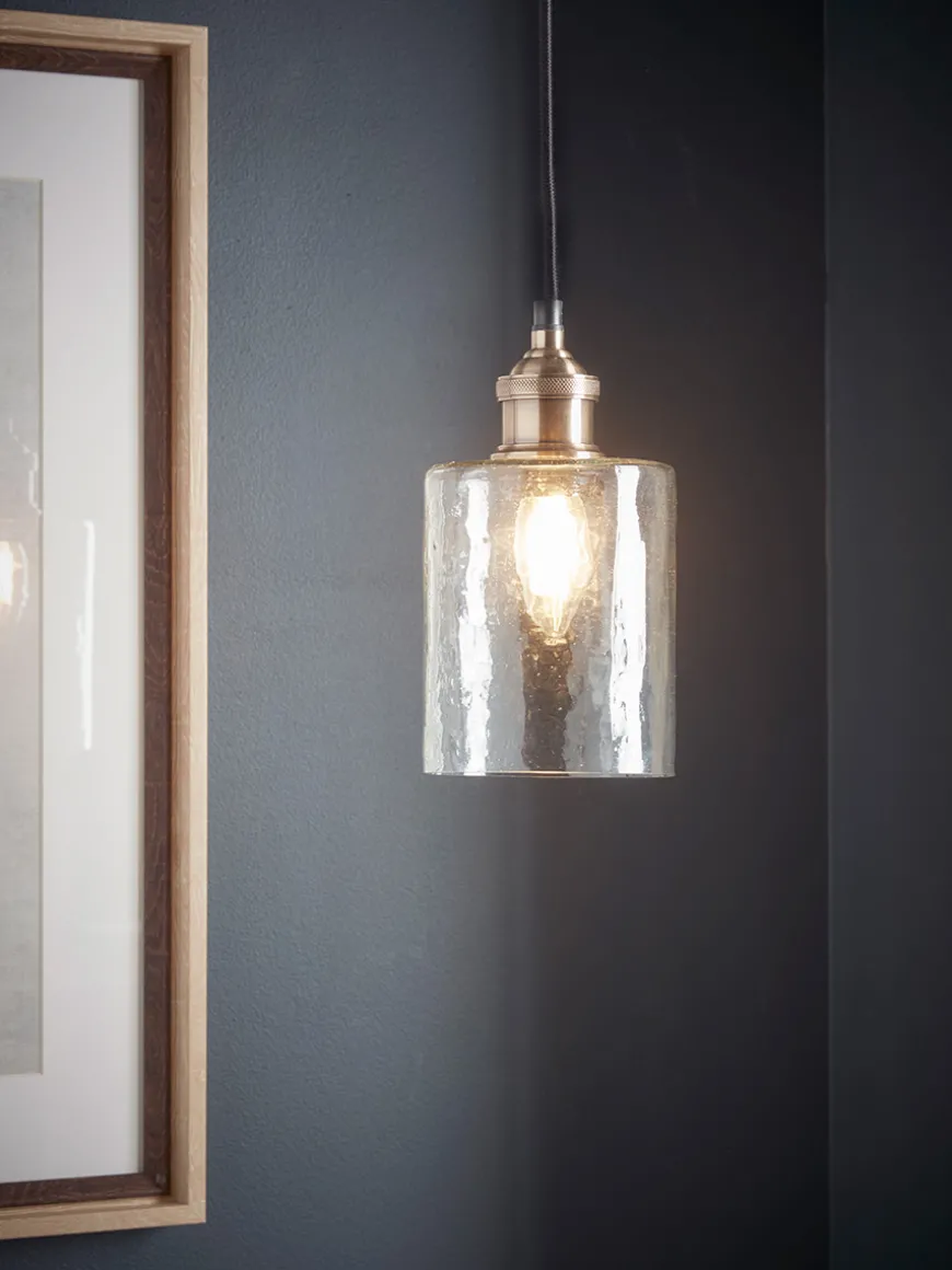 Column Glass Pendant