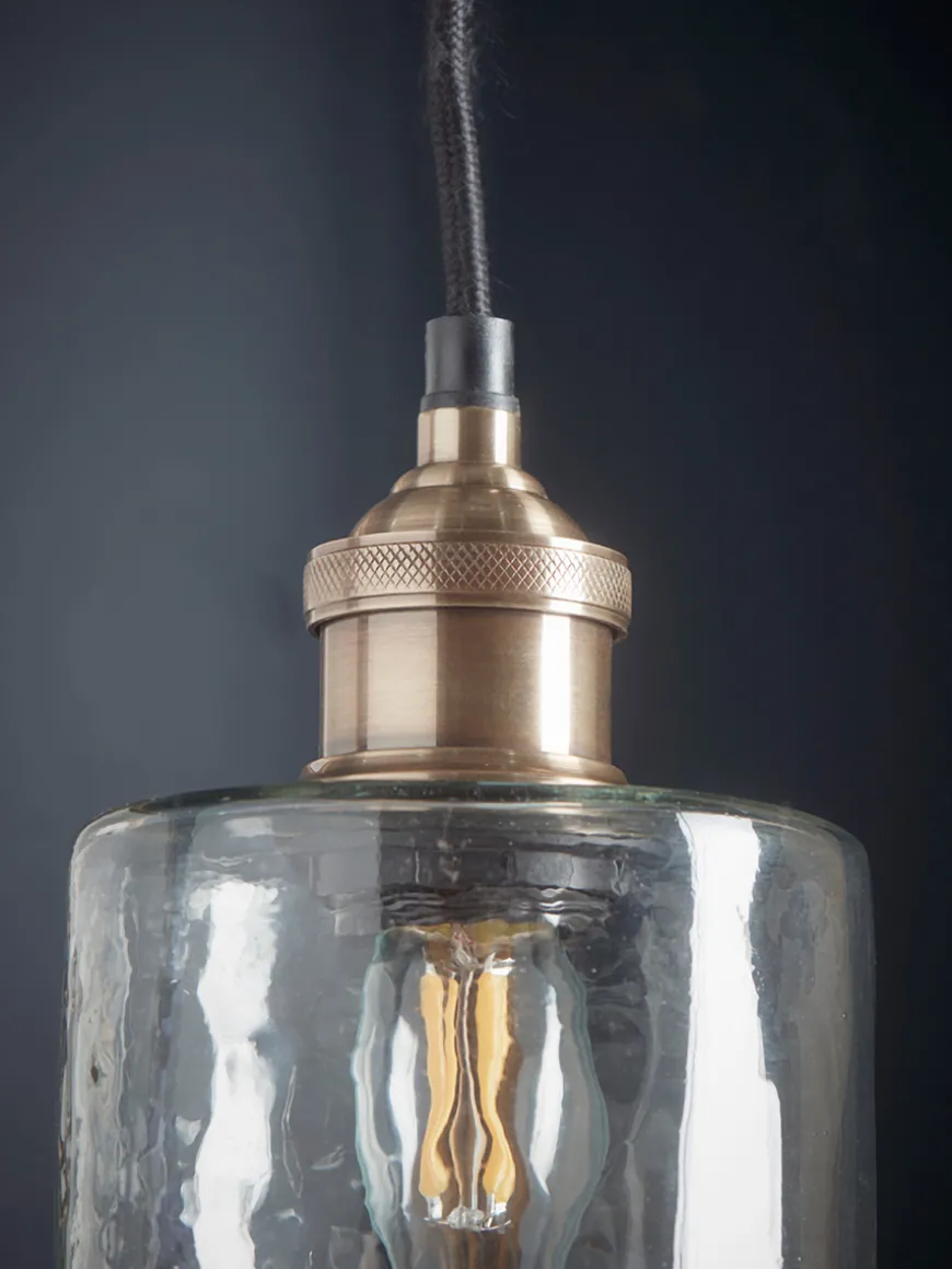 Column Glass Pendant