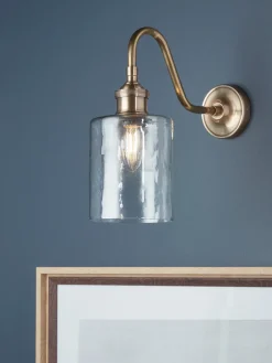 Column Glass Wall Light