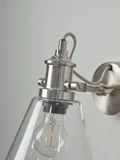Cone Glass Wall Light
