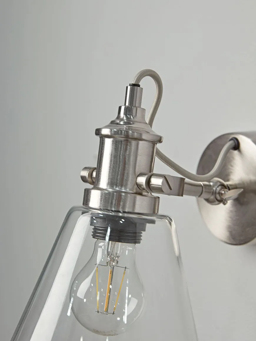 Cone Glass Wall Light