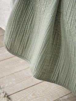 Cotton Bedspread - Eucalyptus