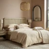 Cotton Double Duvet Cover Set - Flax
