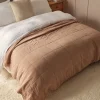 Cotton Quilted Bedspread - Blush