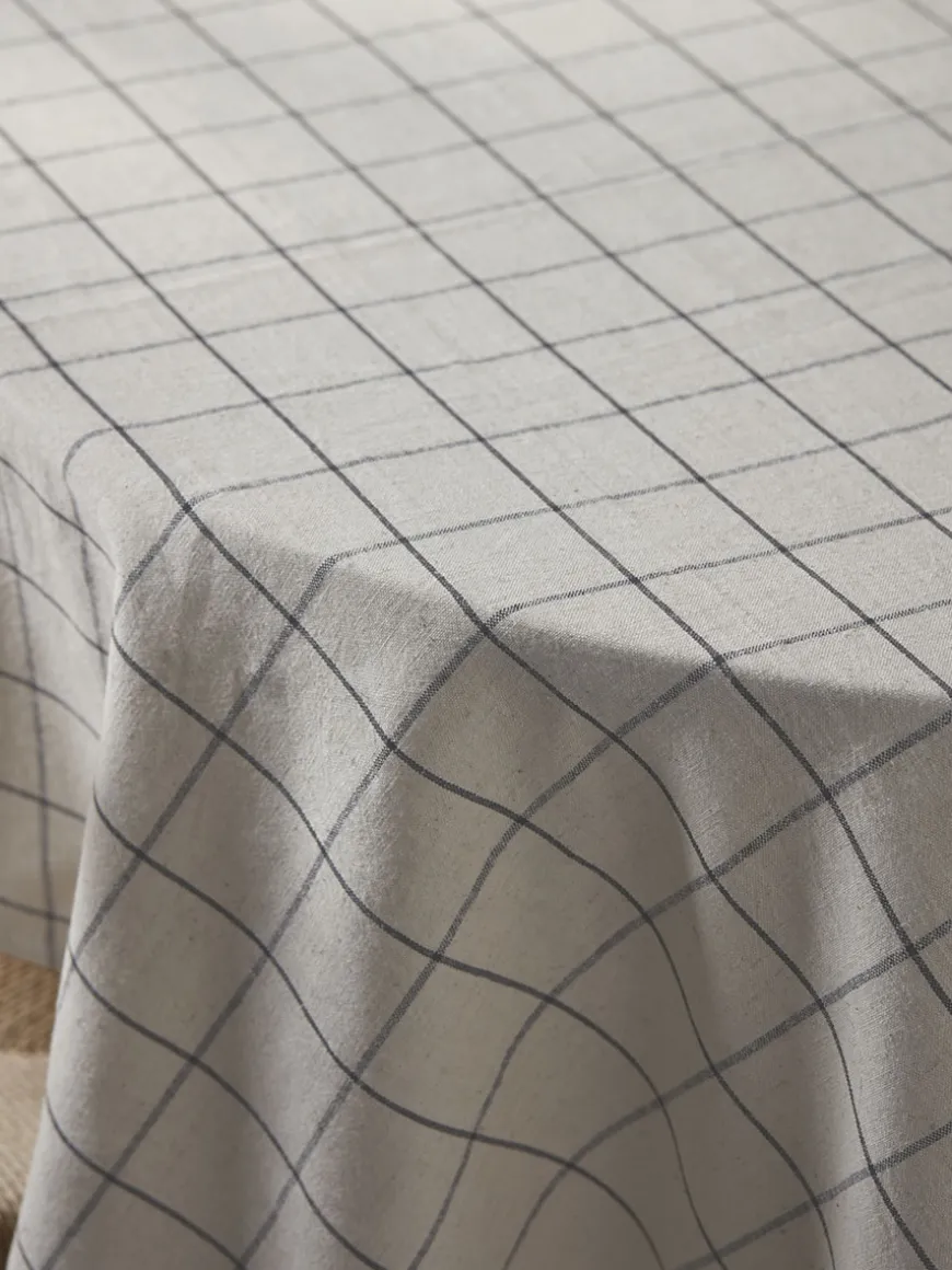 Cotton Tablecloth - Checked