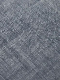 Cotton Tablecloth - Slate Blue