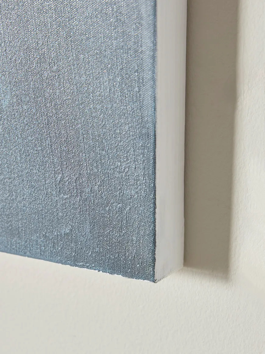 Crashing Waves Abstract Canvas
