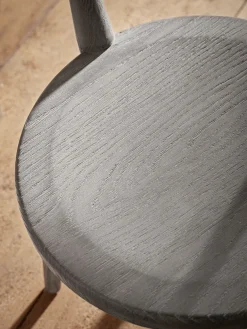 Curved Back Dining Chair - Black