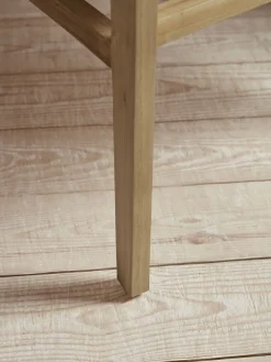 Curved Back Teak Dining Chair