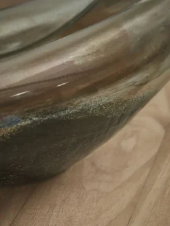 Curved Glass Bowl