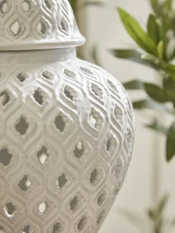 Cutout Ginger Jar