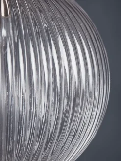 Deco Round Fluted Pendant