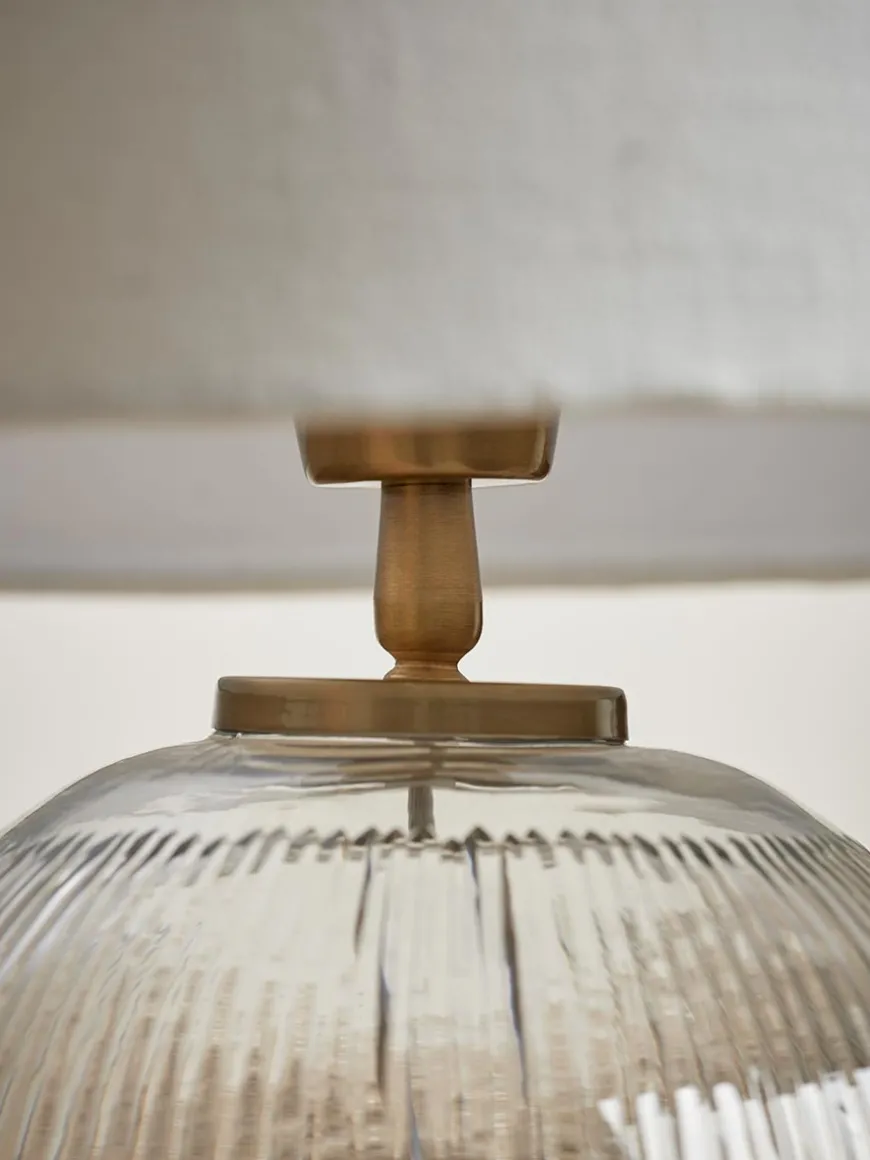 Diamond Glass Table Lamp