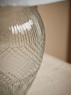 Diamond Glass Table Lamp