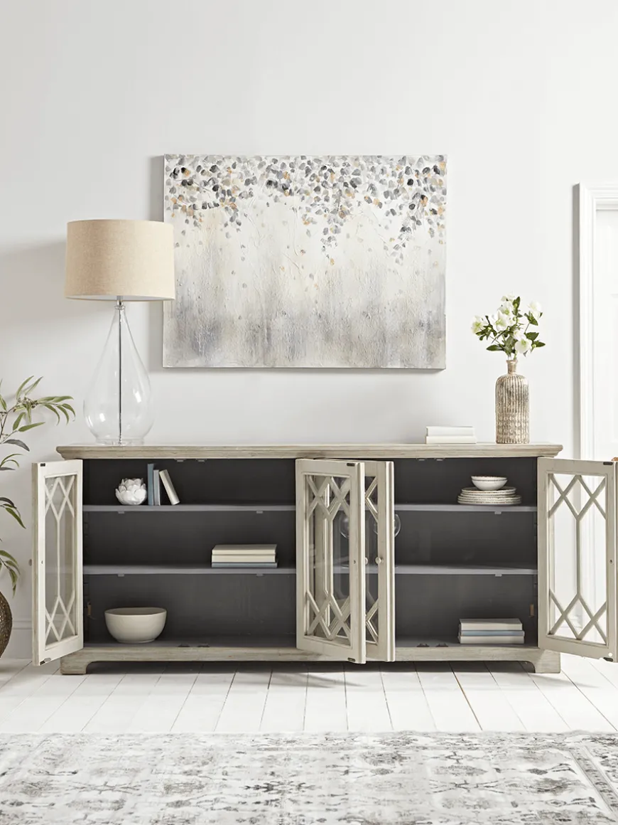 Diamond Panel Sideboard